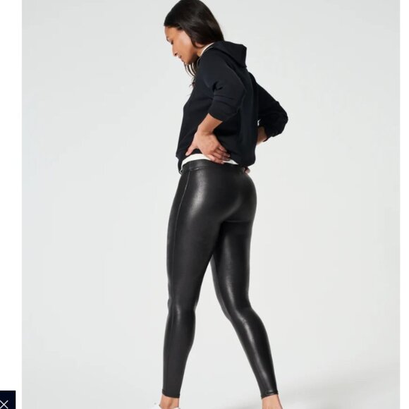 Spanxshape Faux Leather Legging Black size Medium‎ - Picture 2 of 10